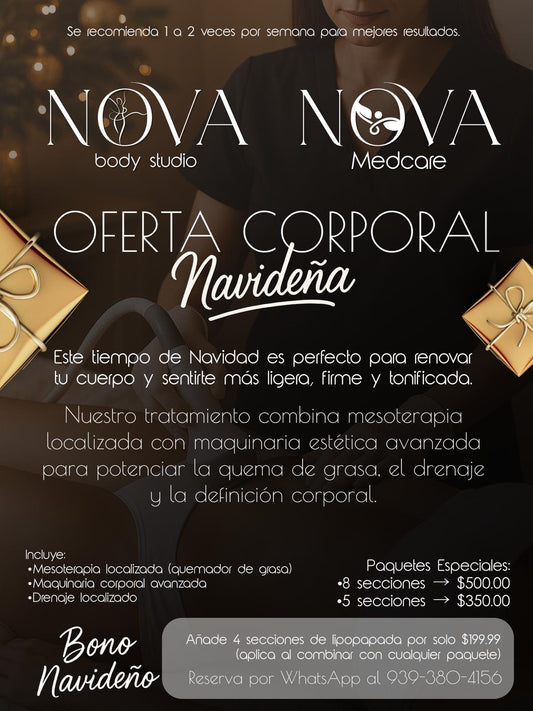 Oferta corporal navideña 5 secciones