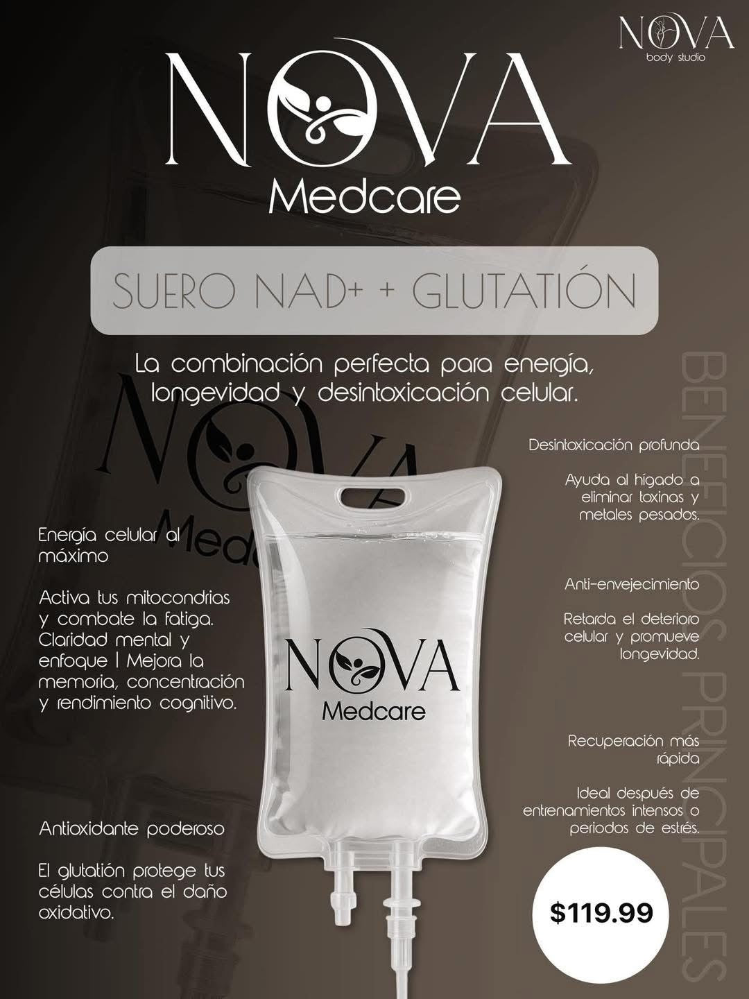 Sueroterapia NAD Glutation