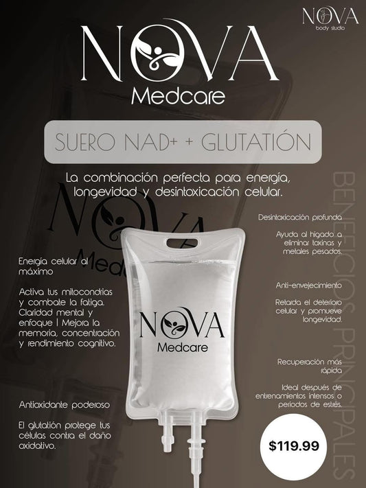 Sueroterapia NAD Glutation