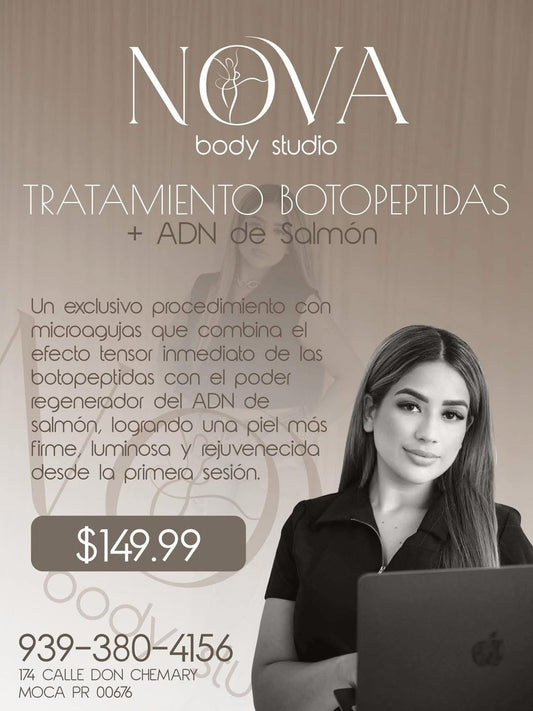 Botopeptidas y ADN de salmón