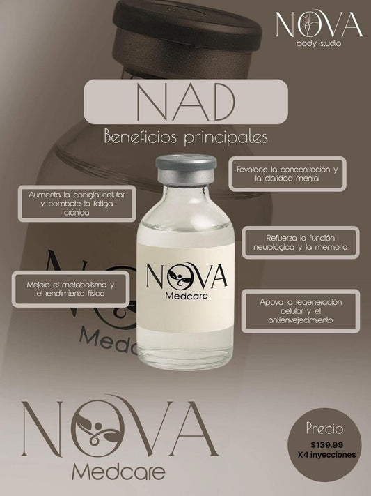 Inyección subcutánea NAD x 4